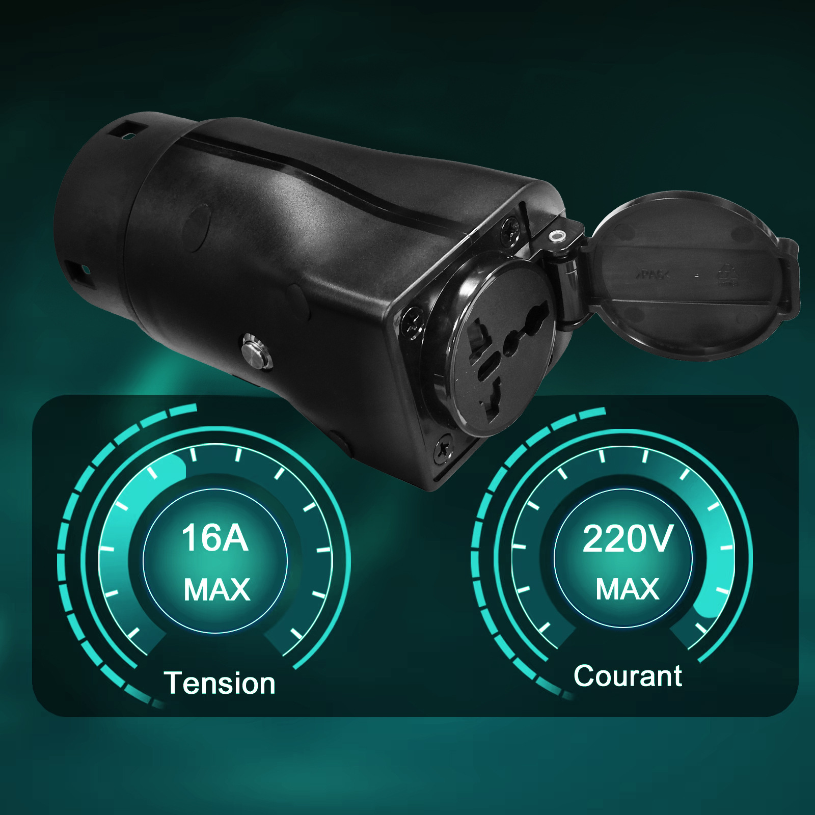 Ac Outdoor Power - Pistola de descarga estándar europeo 3.5kw,