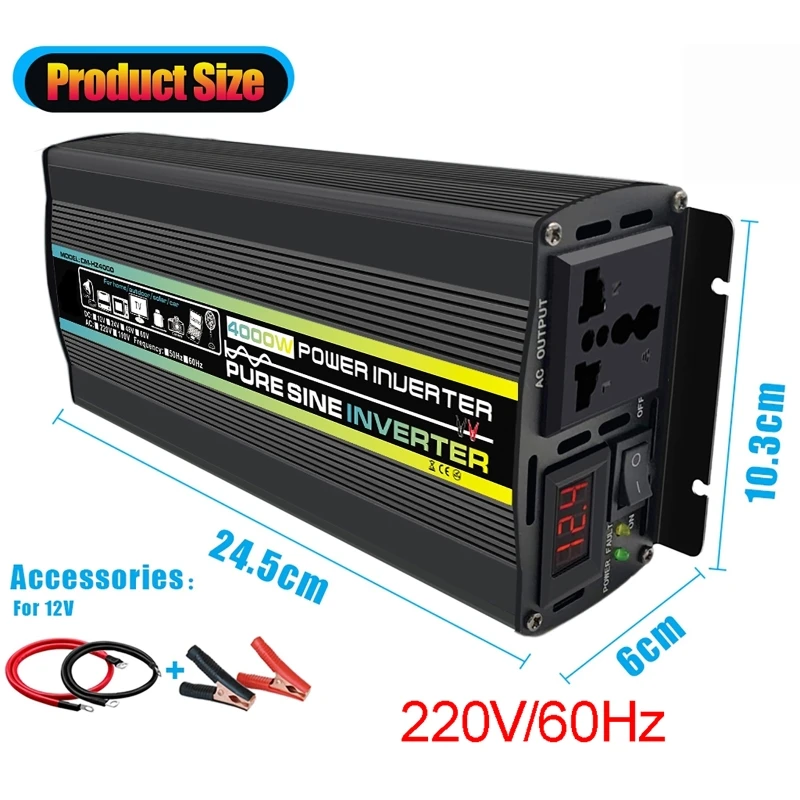 Inversor de corriente para coc - Ac Outdoor Power reseña y precio