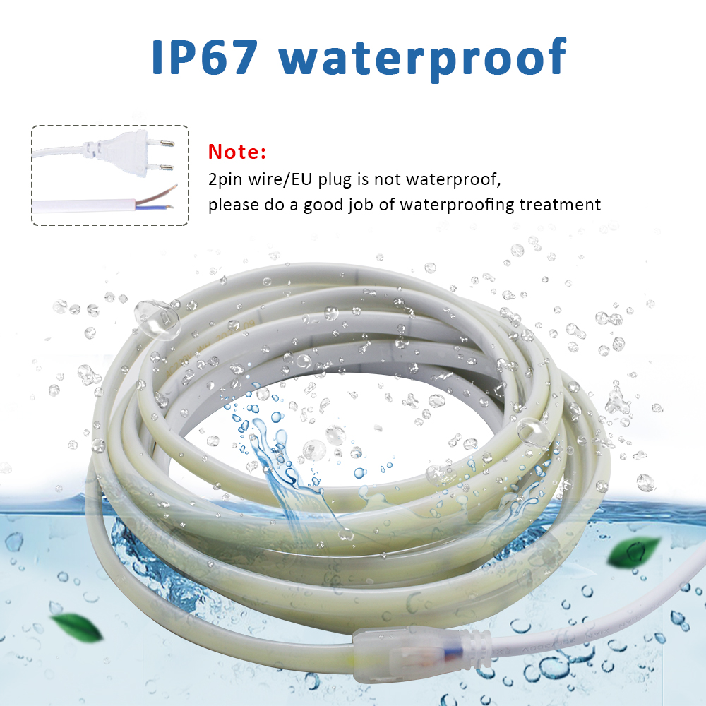 Tira de luces Led COB impermea - Outdoor Power Strip Weatherproof reseña y precio