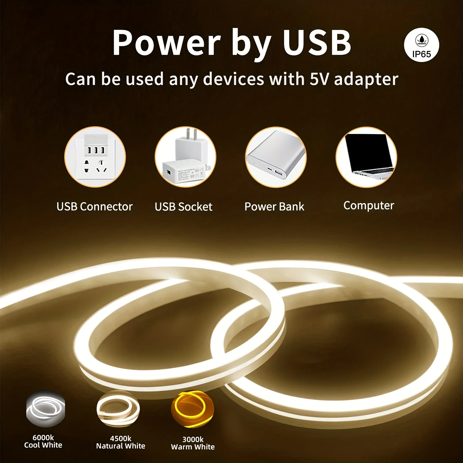 Tira de luces LED de neón con  - Outdoor Power Strip Weatherproof reseña y precio