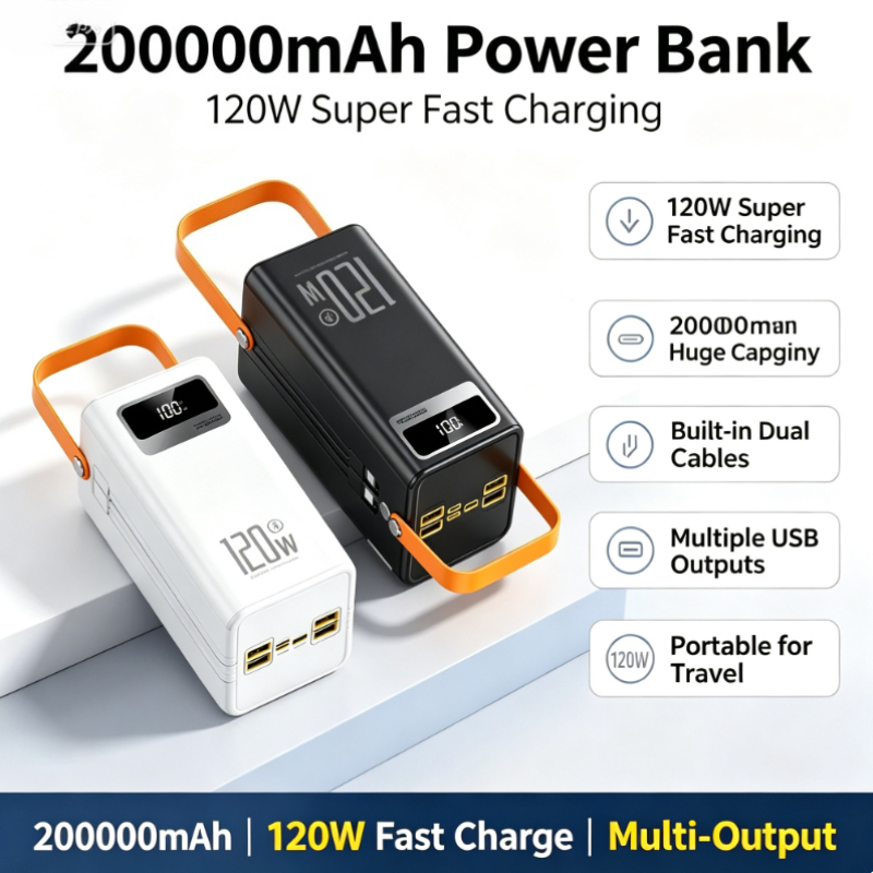 Batería externa de gran capaci - Outdoor Power Adapter Usb C reseña y precio