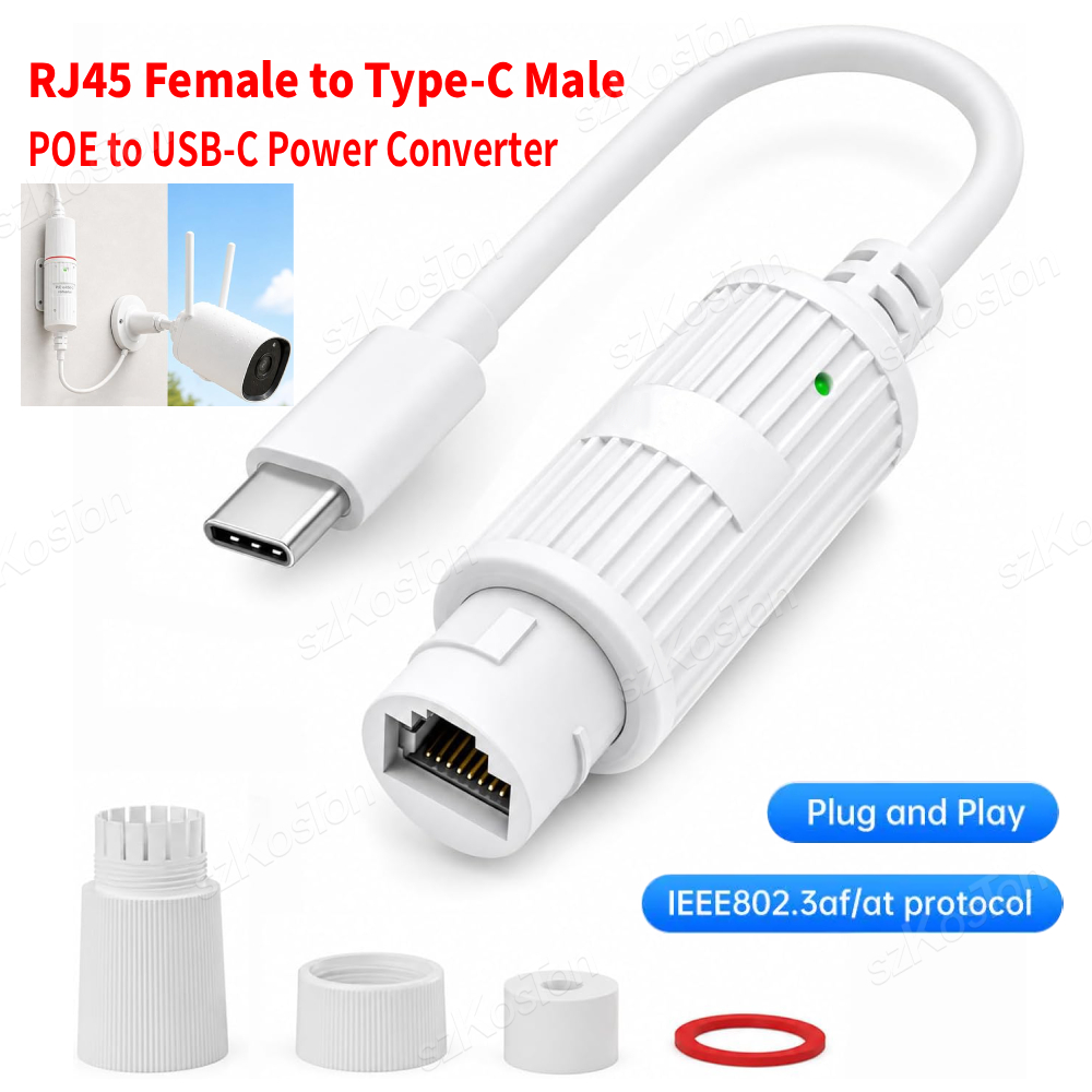 Convertidor de Energía POE a U - Outdoor Power Adapter Usb C reseña y precio