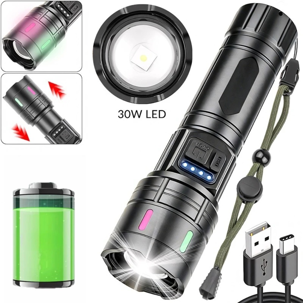 Linterna LED blanca súper pote - Outdoor Use Power Strip reseña y precio