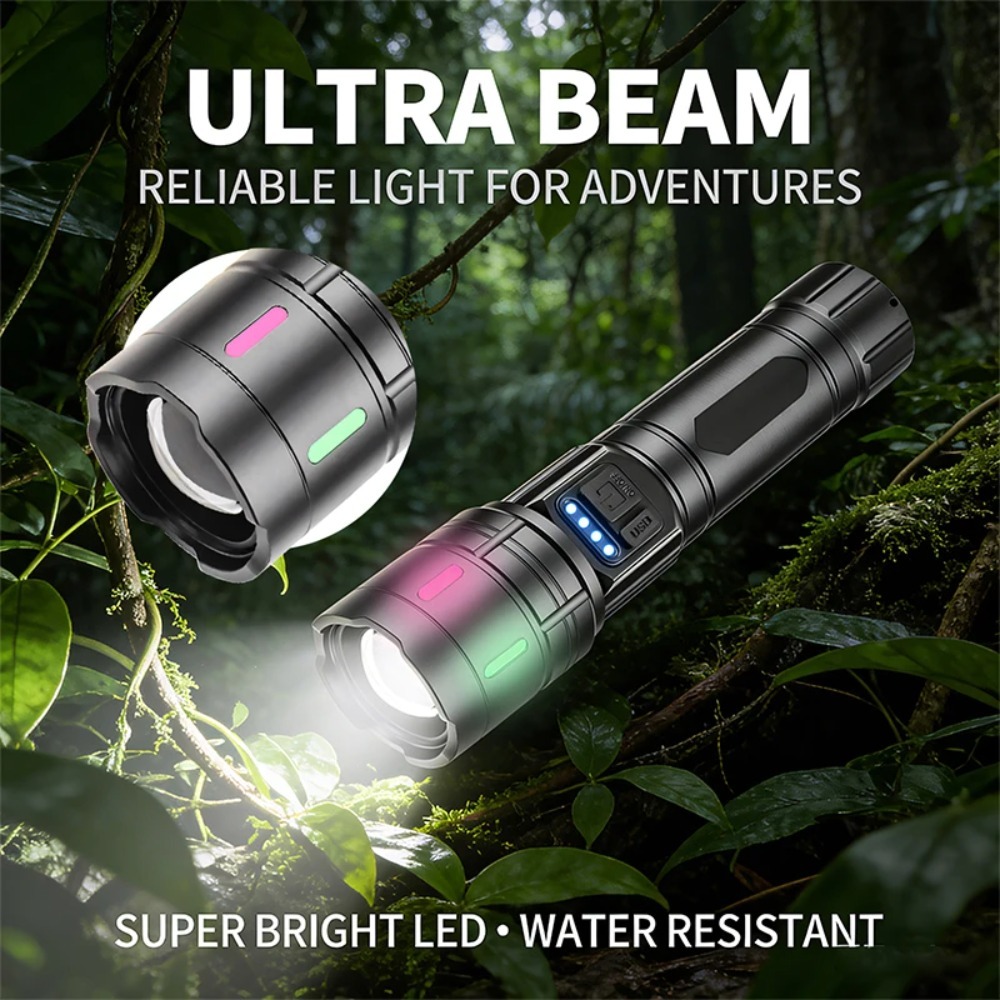 Linterna LED blanca súper pote - Outdoor Use Power Strip reseña y precio