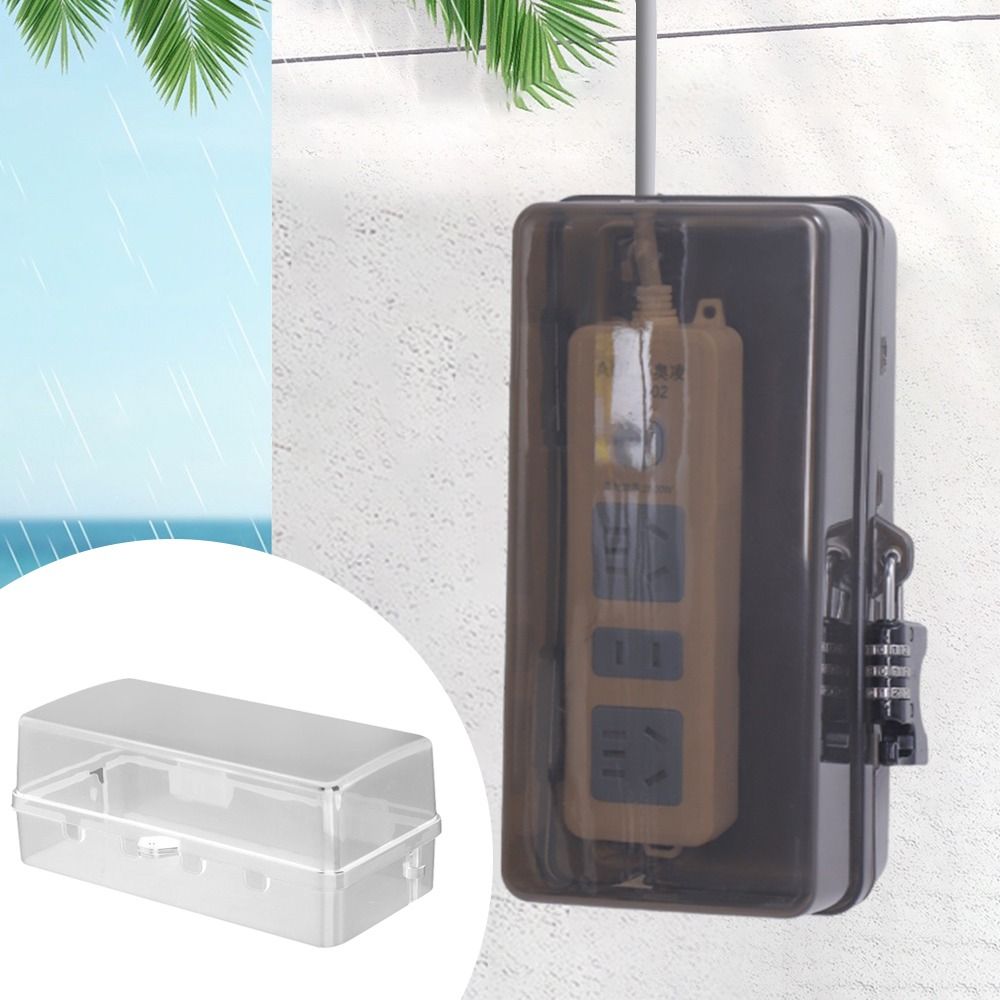 Caja de plástico portátil para - Outdoor Power Strip Weatherproof reseña y precio