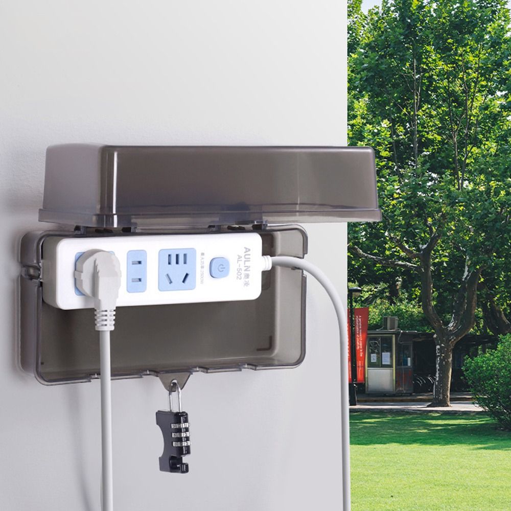 Caja de plástico portátil para - Outdoor Power Strip Weatherproof reseña y precio