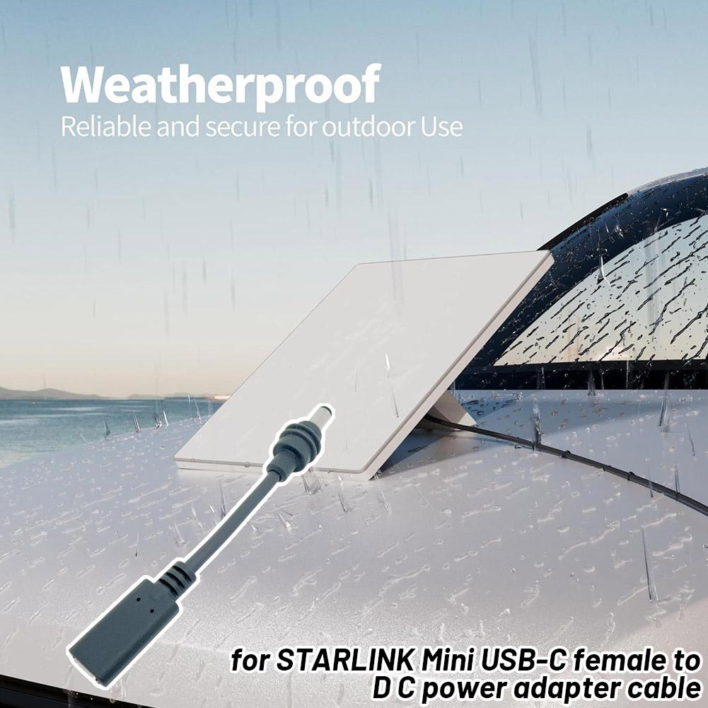 Para STARLINK Mini USB-C hembr - Outdoor Power Adapter Usb C reseña y precio